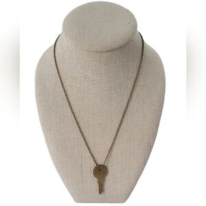 BELIEVE key necklace